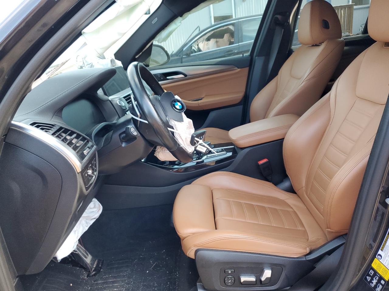 2021 BMW X3 VIN 5UXTY9C09M9F41346 Copart auction photo, front end / minor dent/scratches damage thumbnail 7