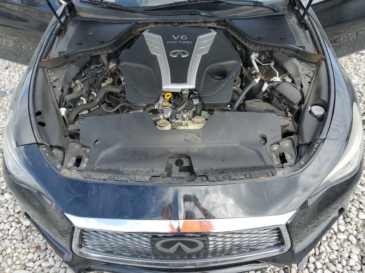 2017 Infiniti Q60 VIN JN1EV7EK7HM362134 Copart auction photo, front end damage thumbnail 11