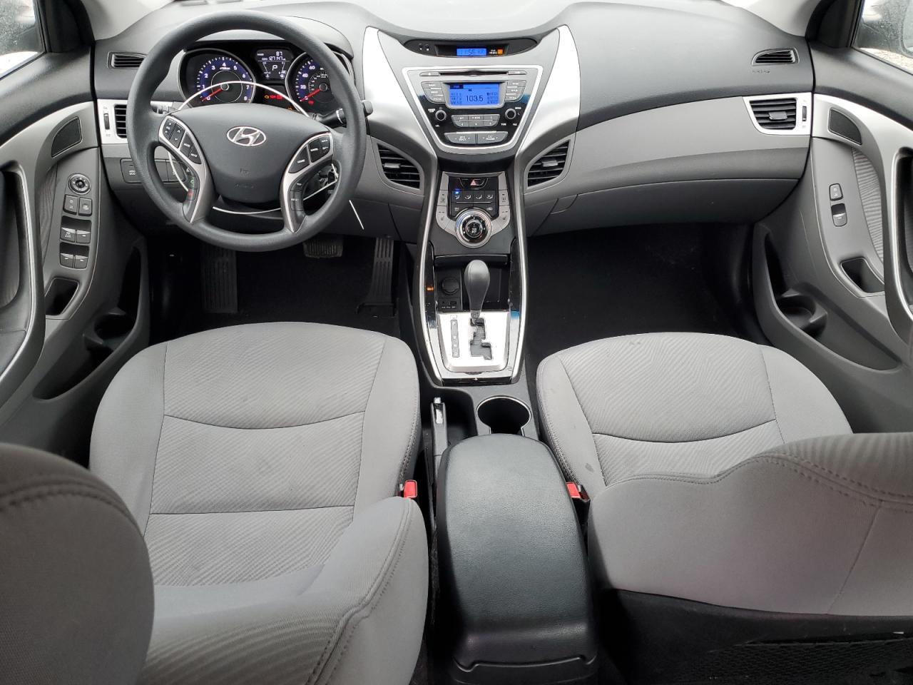2013 Hyundai Elantra VIN 5NPDH4AE8DH398059 Copart auction photo, rear end damage thumbnail 8