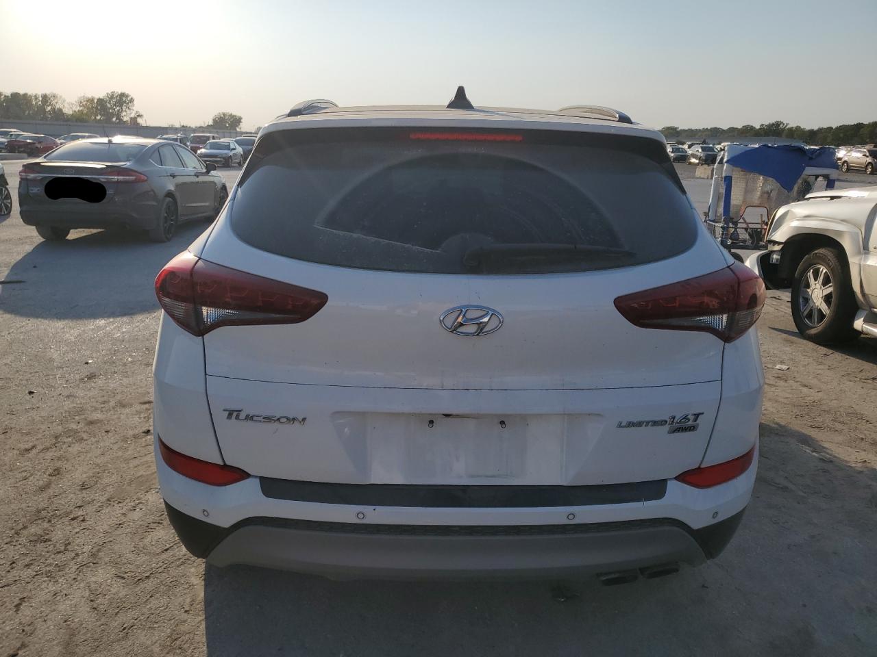 2017 Hyundai Tucson VIN KM8J3CA28HU361229 Copart auction photo, front end damage thumbnail 6
