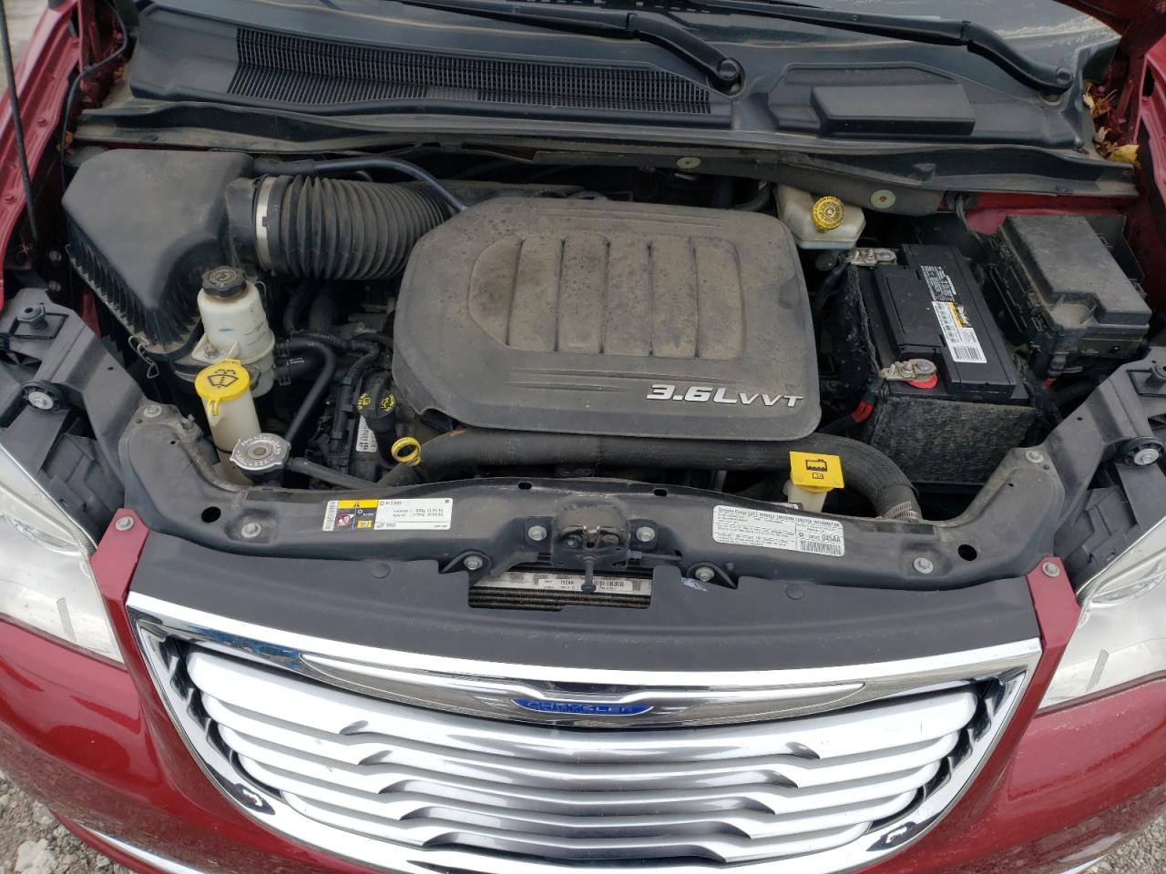 2013 Chrysler Town & Country VIN 2C4RC1BG9DR669586 Copart auction photo, side / minor dent/scratches damage thumbnail 12