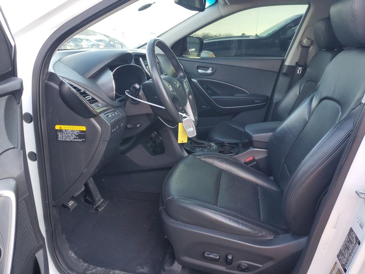2015 Hyundai Santa Fe VIN 5XYZWDLA0FG235602 Copart auction photo, front end damage thumbnail 7