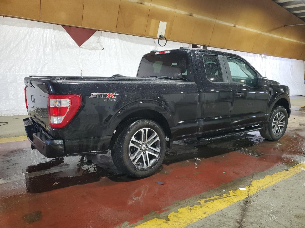 2023 Ford F-150 VIN 1FTEX1EP3PKF56282 Copart auction photo, all over damage thumbnail 3