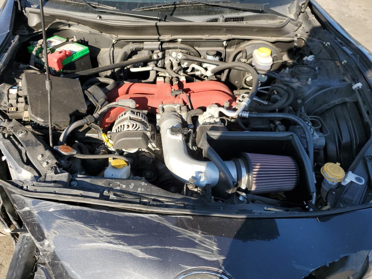 2019 Subaru BRZ VIN JF1ZCAB11K9600346 Copart auction photo, front end / rear end damage thumbnail 13