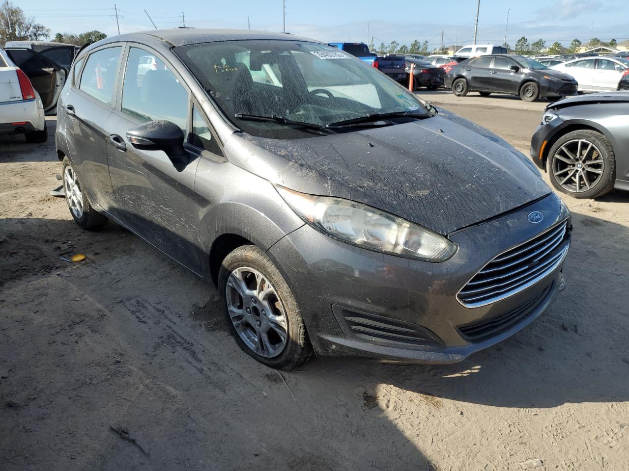 2015 Ford Fiesta VIN 3FADP4EJ1FM167629 Copart auction photo, rear end damage thumbnail 4