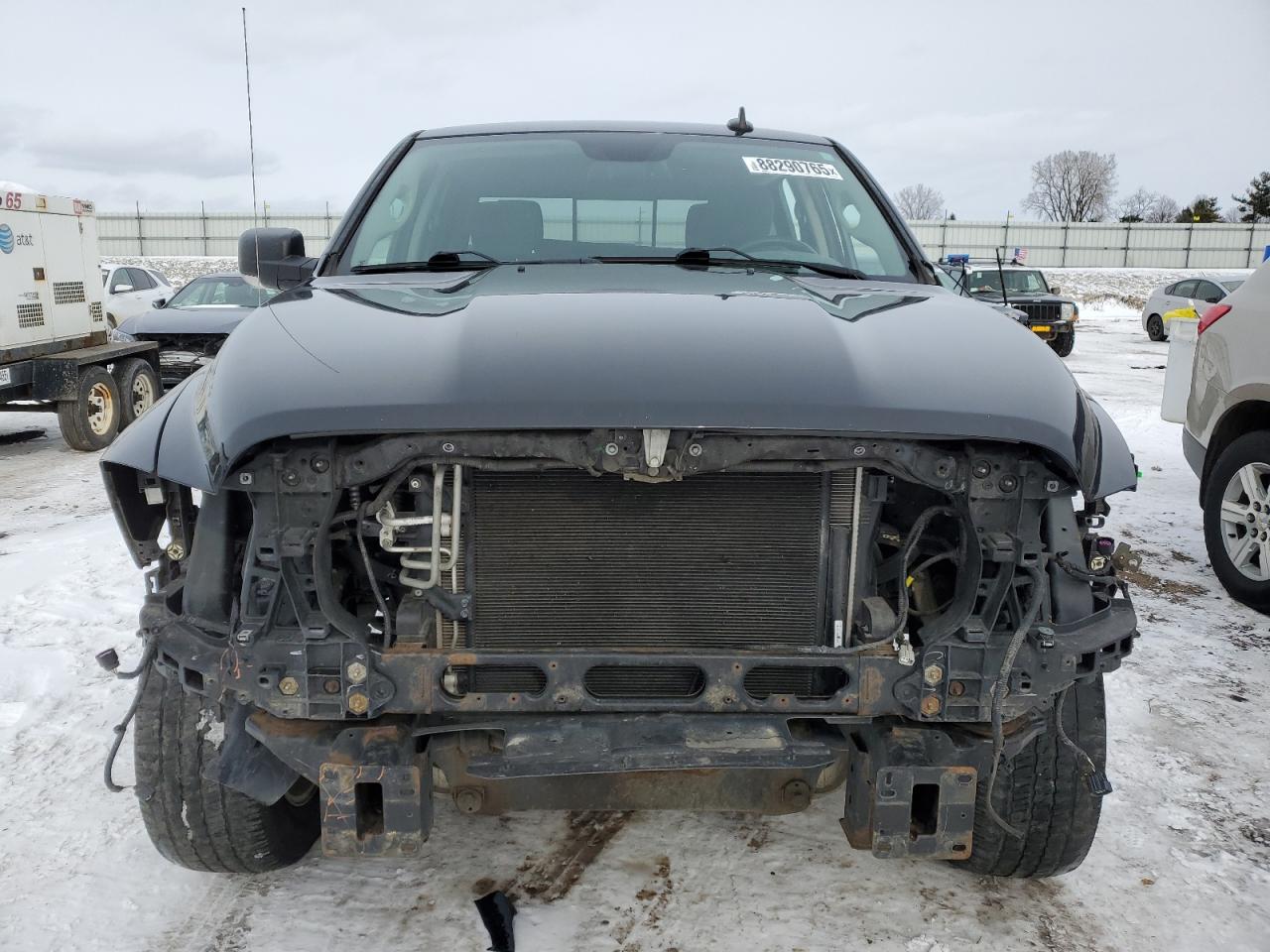 2017 RAM 1500 VIN 3C6RR7LT6HG608230 Copart auction photo, partial repair damage thumbnail 5
