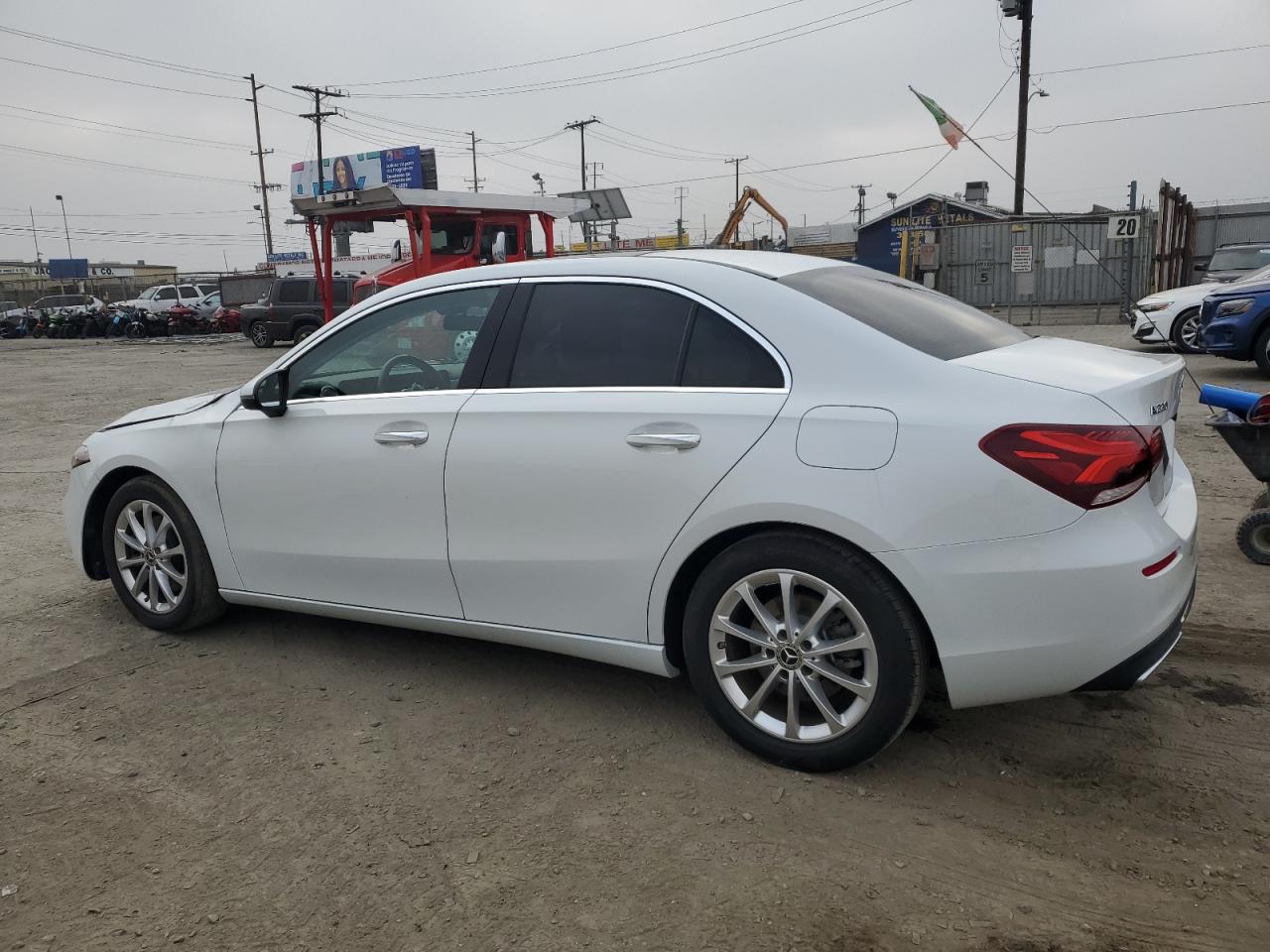 2021 Mercedes-Benz A-klasse VIN W1K3G4EB6MJ304563 Copart auction photo, front end damage thumbnail 2