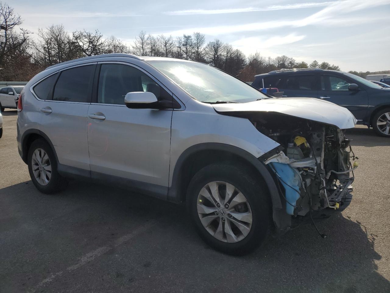 2014 Honda CR-V VIN 2HKRM4H72EH686587 Copart auction photo, front end / minor dent/scratches damage thumbnail 4