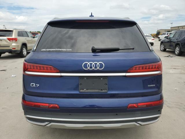 2021 Audi Q7 VIN WA1LJAF74MD023455 Copart auction photo, front end damage thumbnail 6