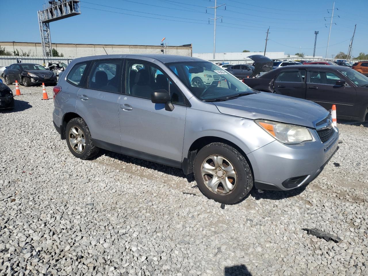 2014 Subaru Forester VIN JF2SJAACXEH419942 Copart auction photo, rear end damage thumbnail 4