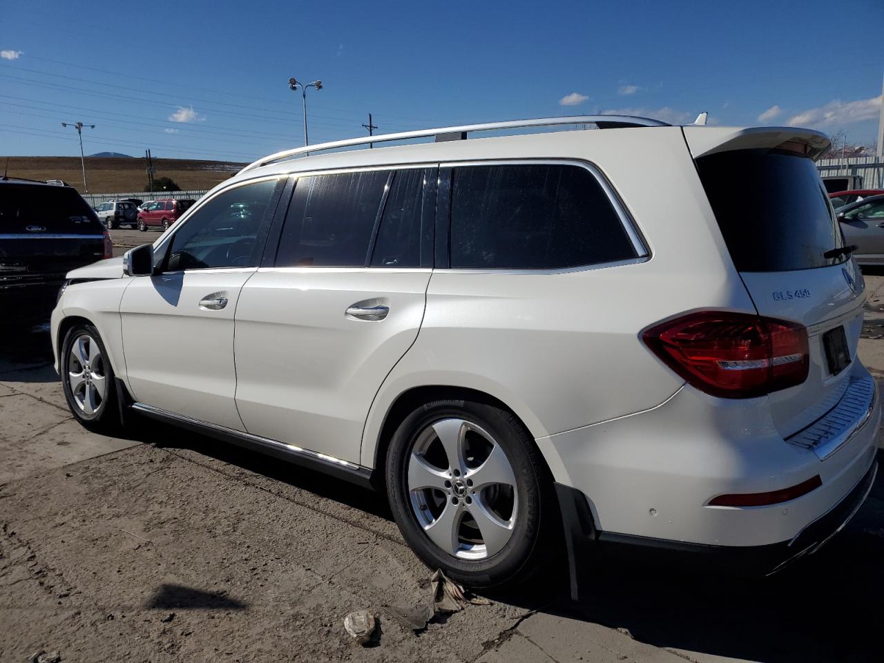 2017 Mercedes-Benz GLS-klasse VIN 4JGDF6EE0HA931896 Copart auction photo, front end damage thumbnail 2