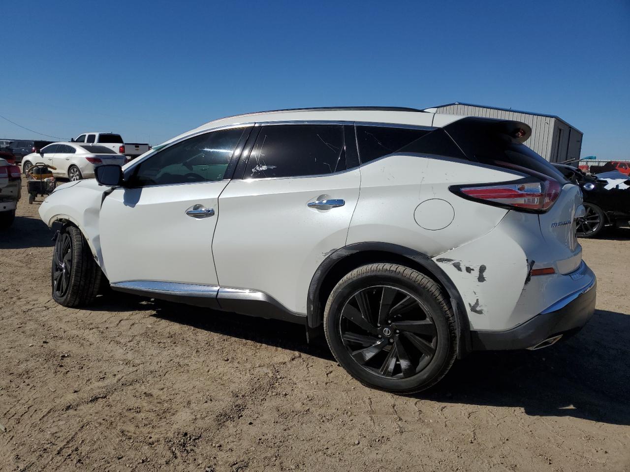 2017 Nissan Murano VIN 5N1AZ2MG5HN140584 Copart auction photo, front end / side damage thumbnail 2