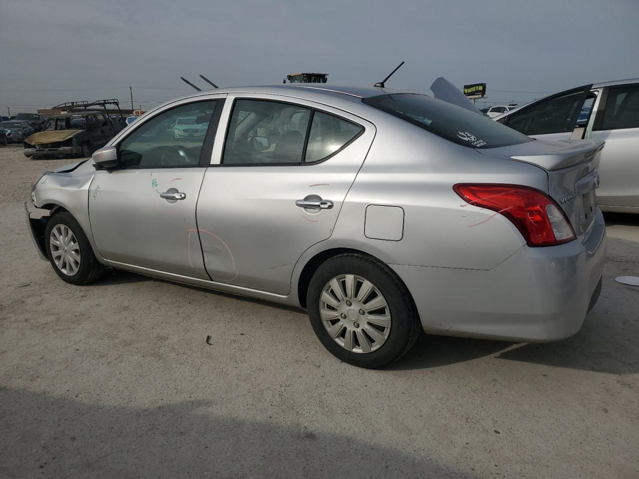 2016 Nissan Versa VIN 3N1CN7AP5GL897027 Copart auction photo, front end / side damage thumbnail 2
