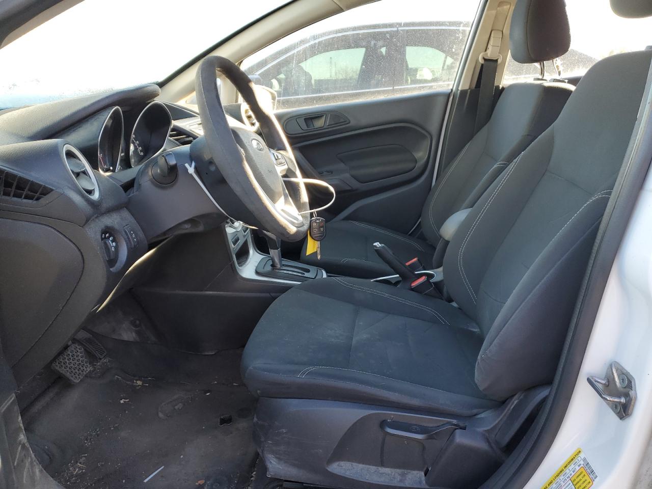 2017 Ford Fiesta VIN 3FADP4BJXHM119506 Copart auction photo, all over damage thumbnail 7