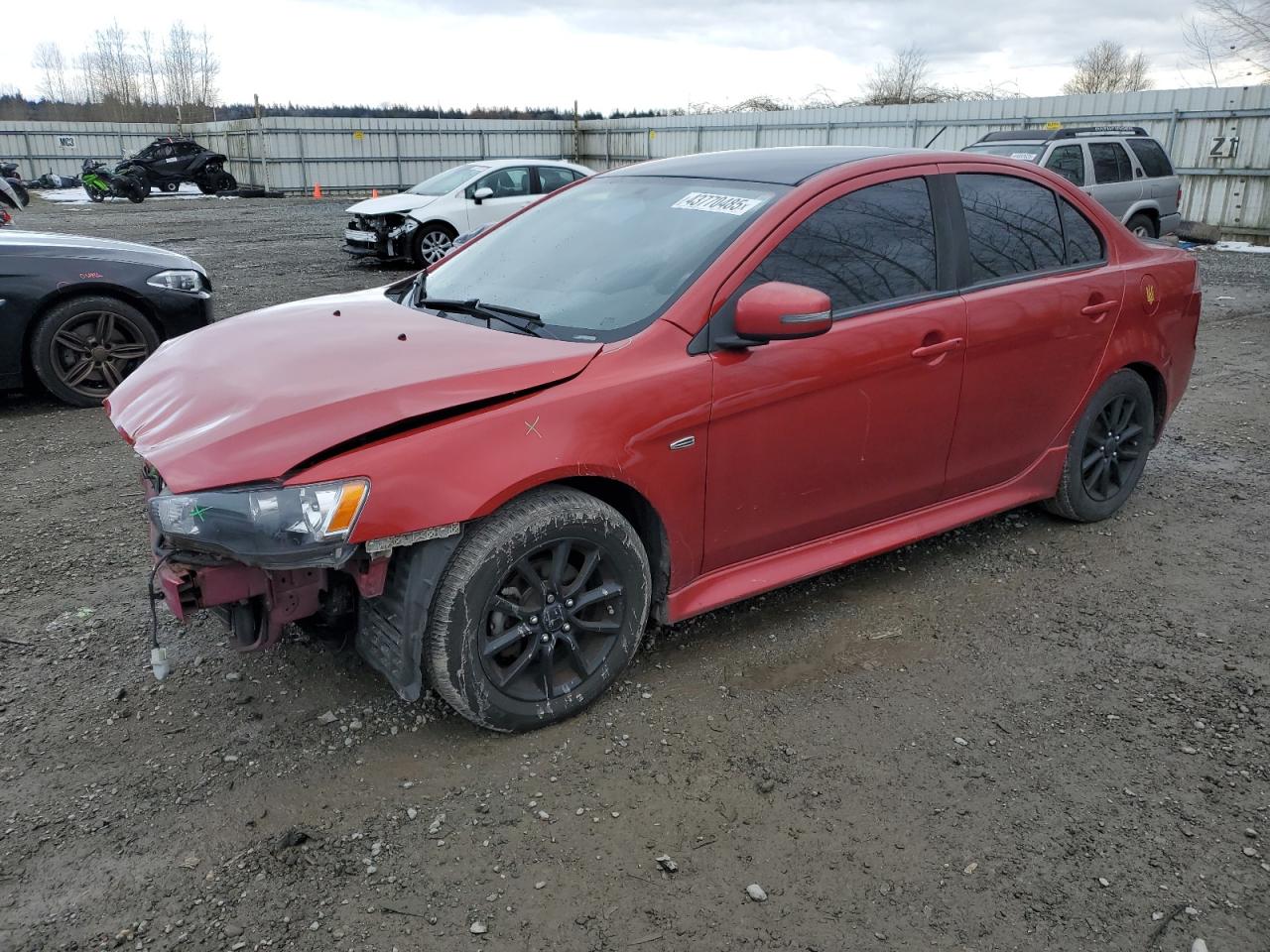 2017 Mitsubishi Lancer VIN JA32U2FU9HU012279 - Copart auction photo
