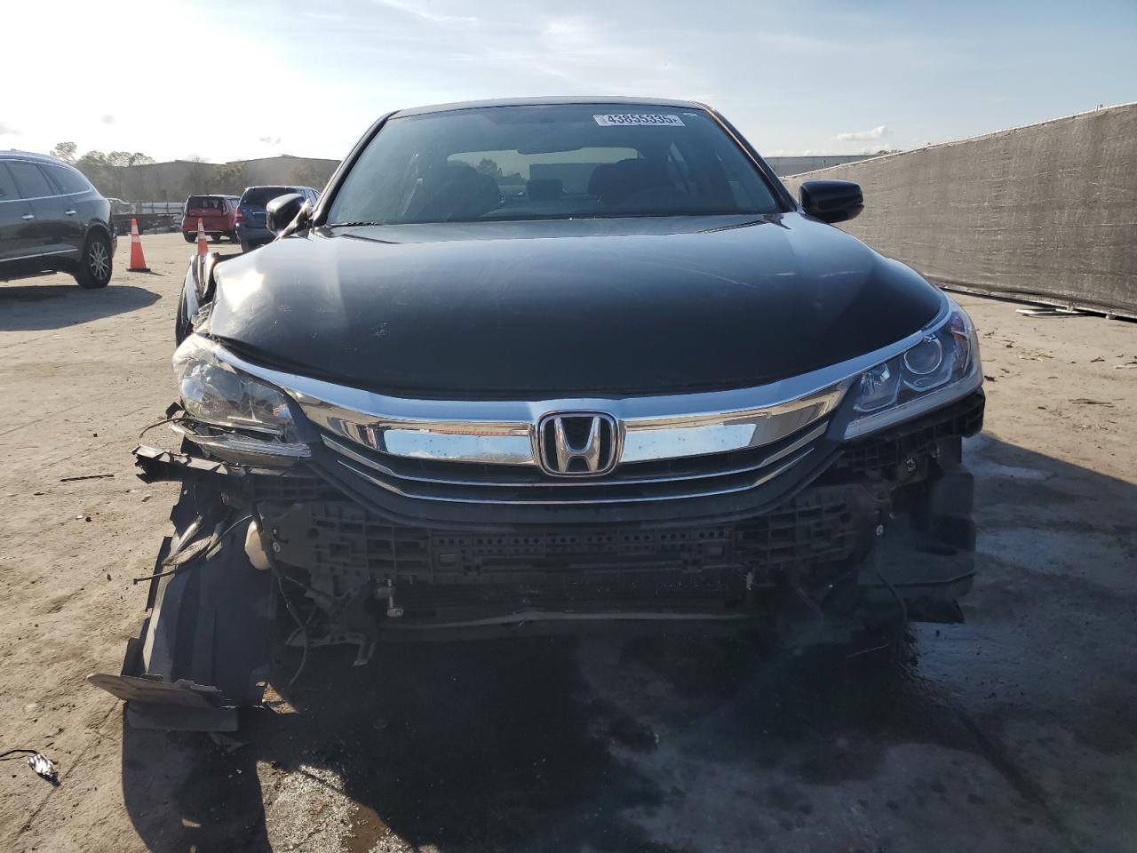 2016 Honda Accord VIN 1HGCR2F79GA098728 Copart auction photo, front end / side damage thumbnail 5