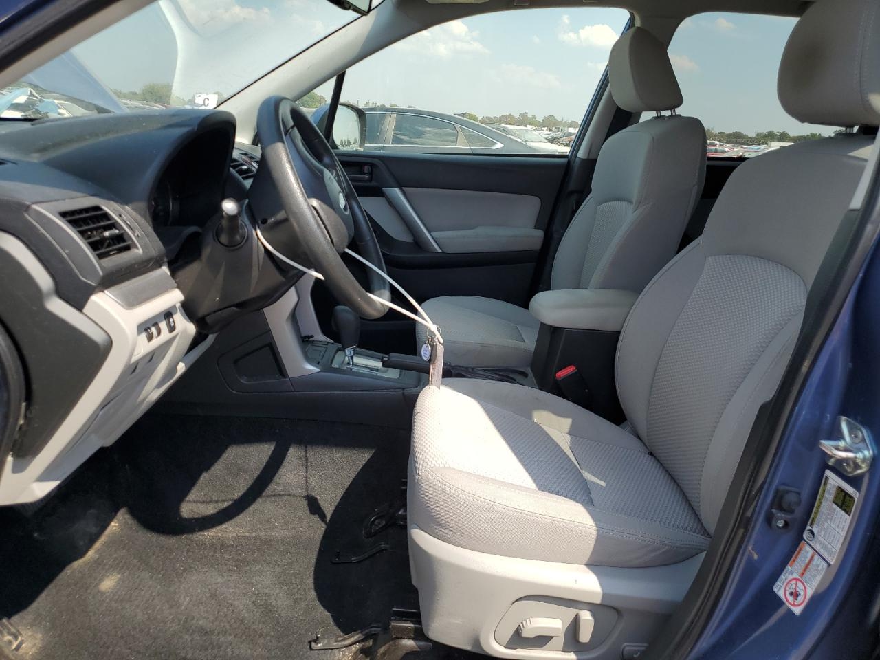 2015 Subaru Forester VIN JF2SJAFCXFH434063 Copart auction photo, side / rear end damage thumbnail 7