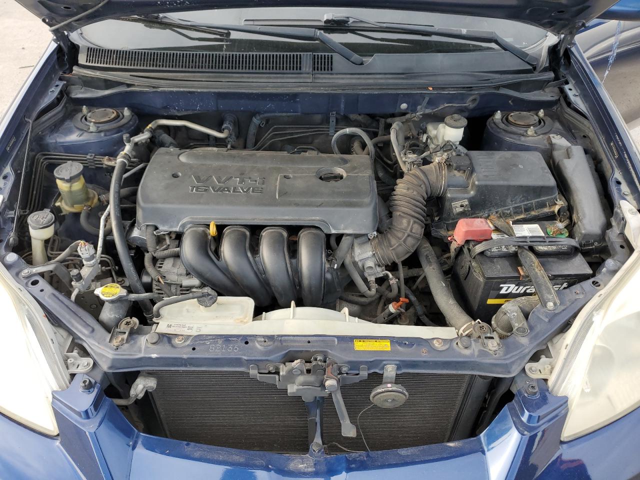 2008 Toyota Corolla VIN 2T1KR30E88C696118 Copart auction photo, rear end / side damage thumbnail 12