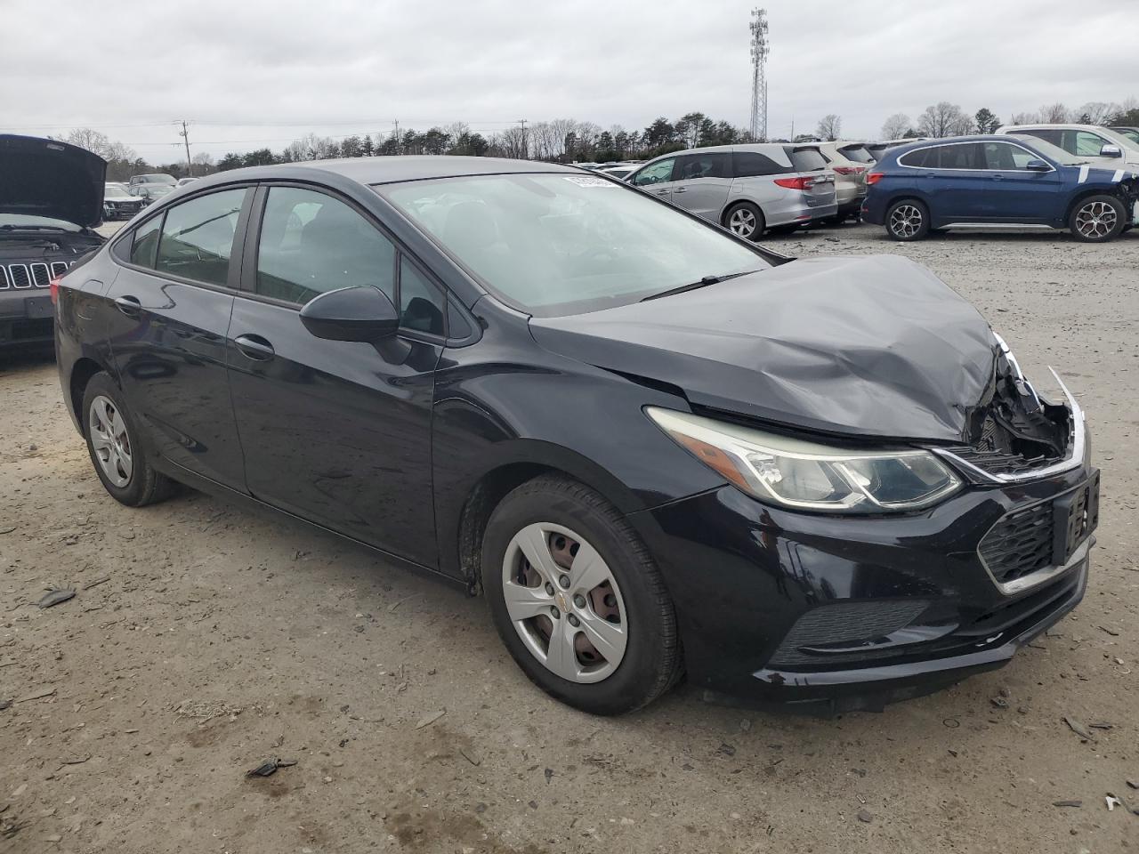 2018 Chevrolet Cruze VIN 1G1BC5SMXJ7138384 Copart auction photo, front end / minor dent/scratches damage thumbnail 4