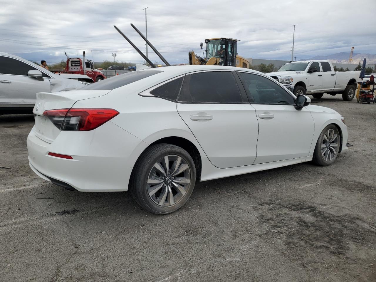 2022 Honda Civic VIN 2HGFE1F72NH313903 Copart auction photo, undercarriage damage thumbnail 3