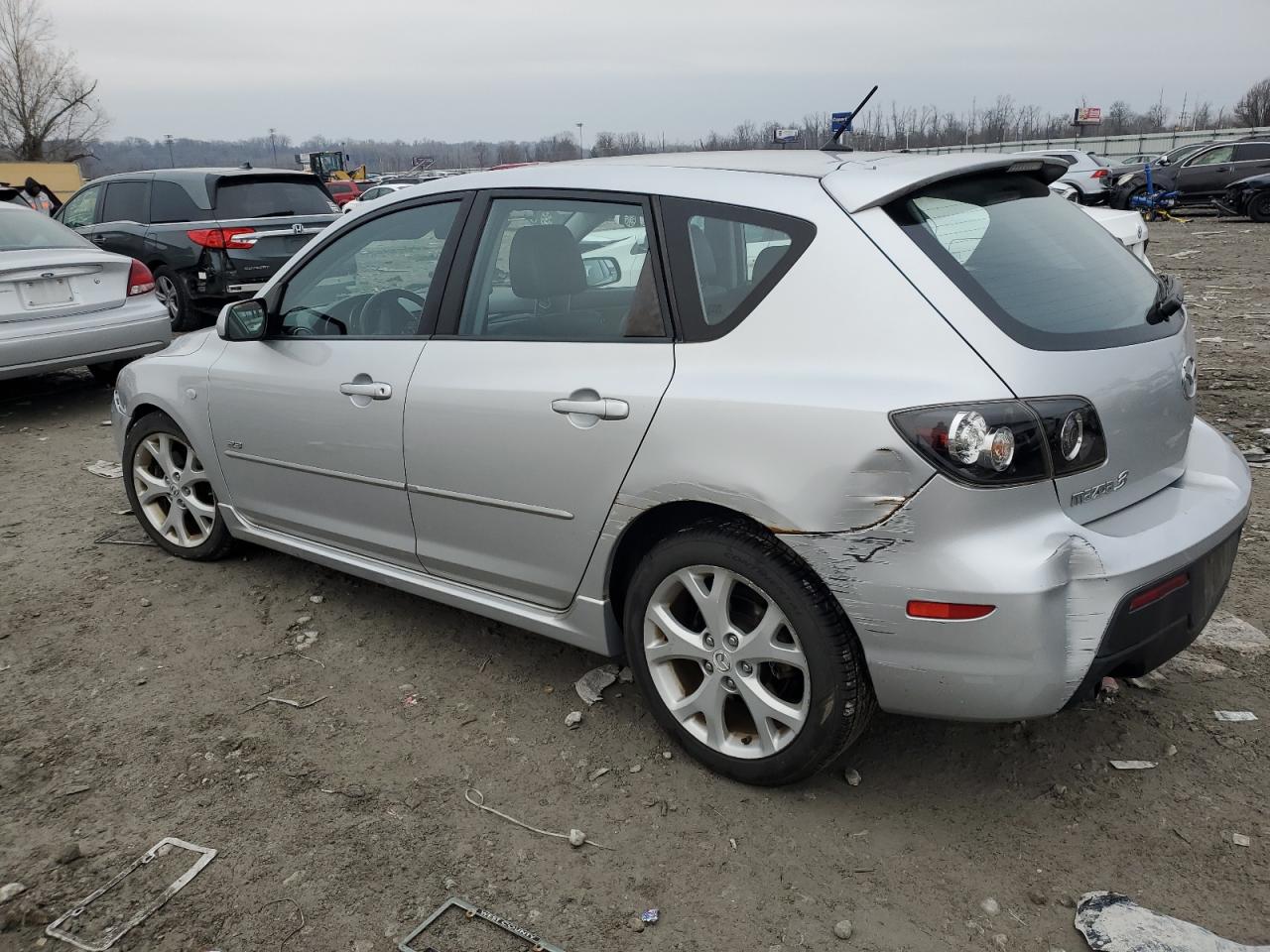 2008 Mazda 3 VIN JM1BK343581136185 Copart auction photo, front end damage thumbnail 2