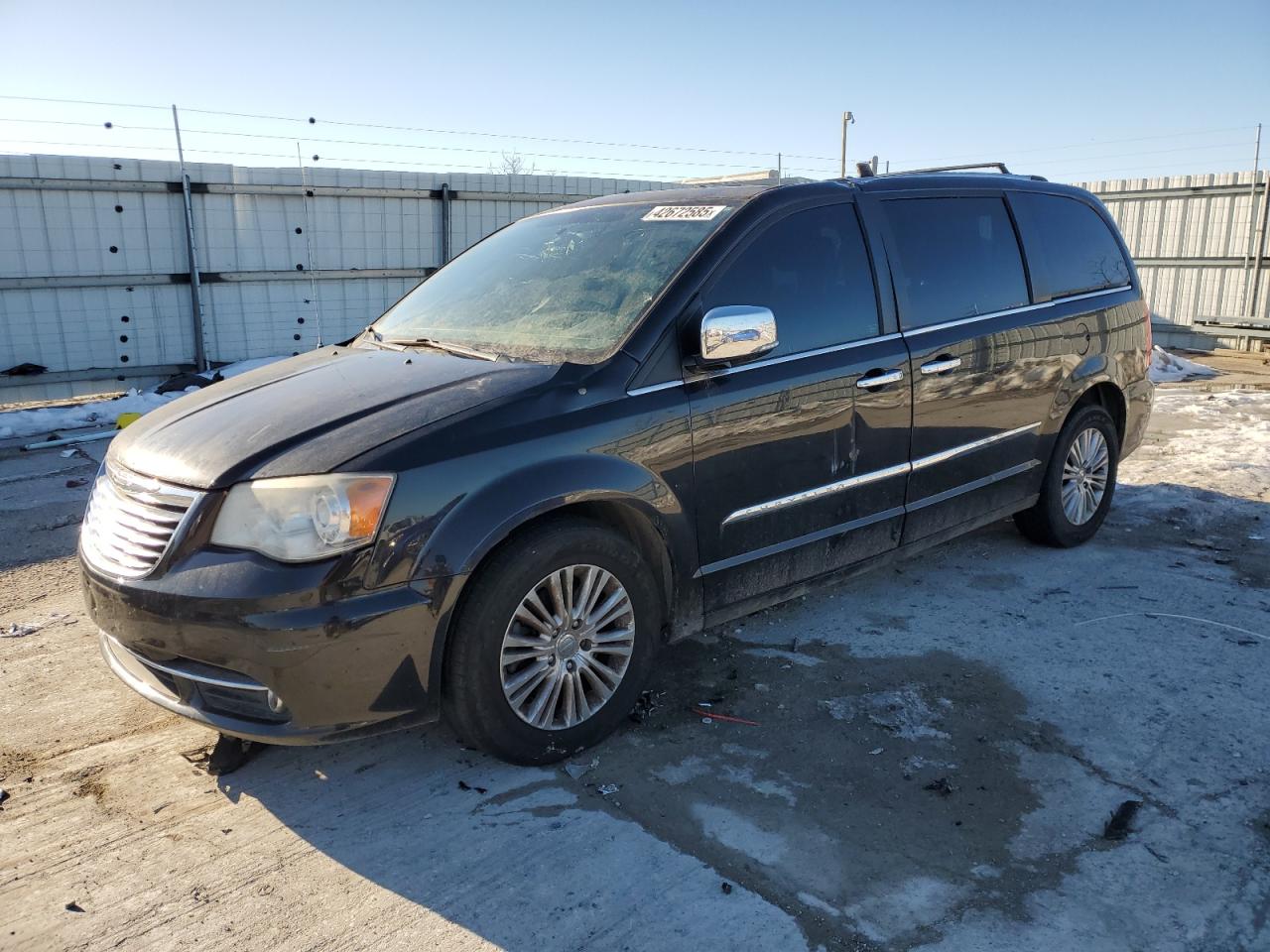 2013 Chrysler Town & Country VIN 2C4RC1GG0DR537843