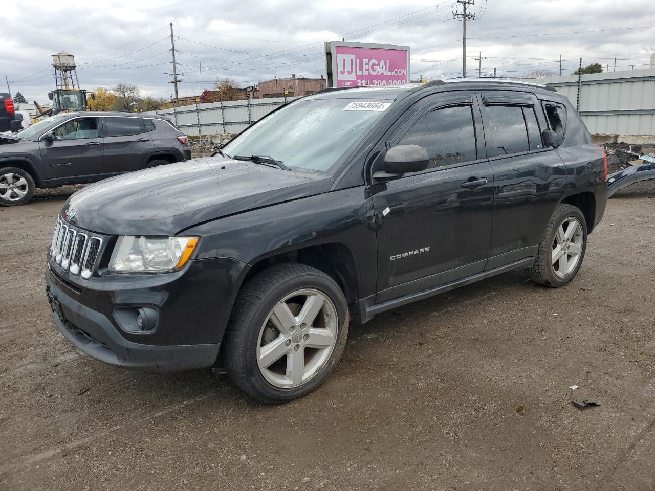 2012 Jeep Compass VIN 1C4NJDCB4CD638806