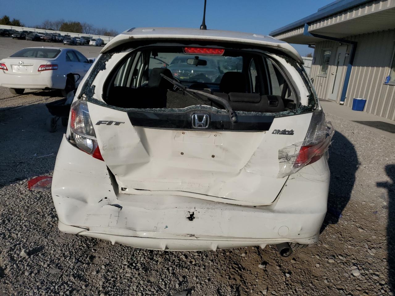 2010 Honda Fit VIN JHMGE8H40AS018279 Copart auction photo, rear end damage thumbnail 6