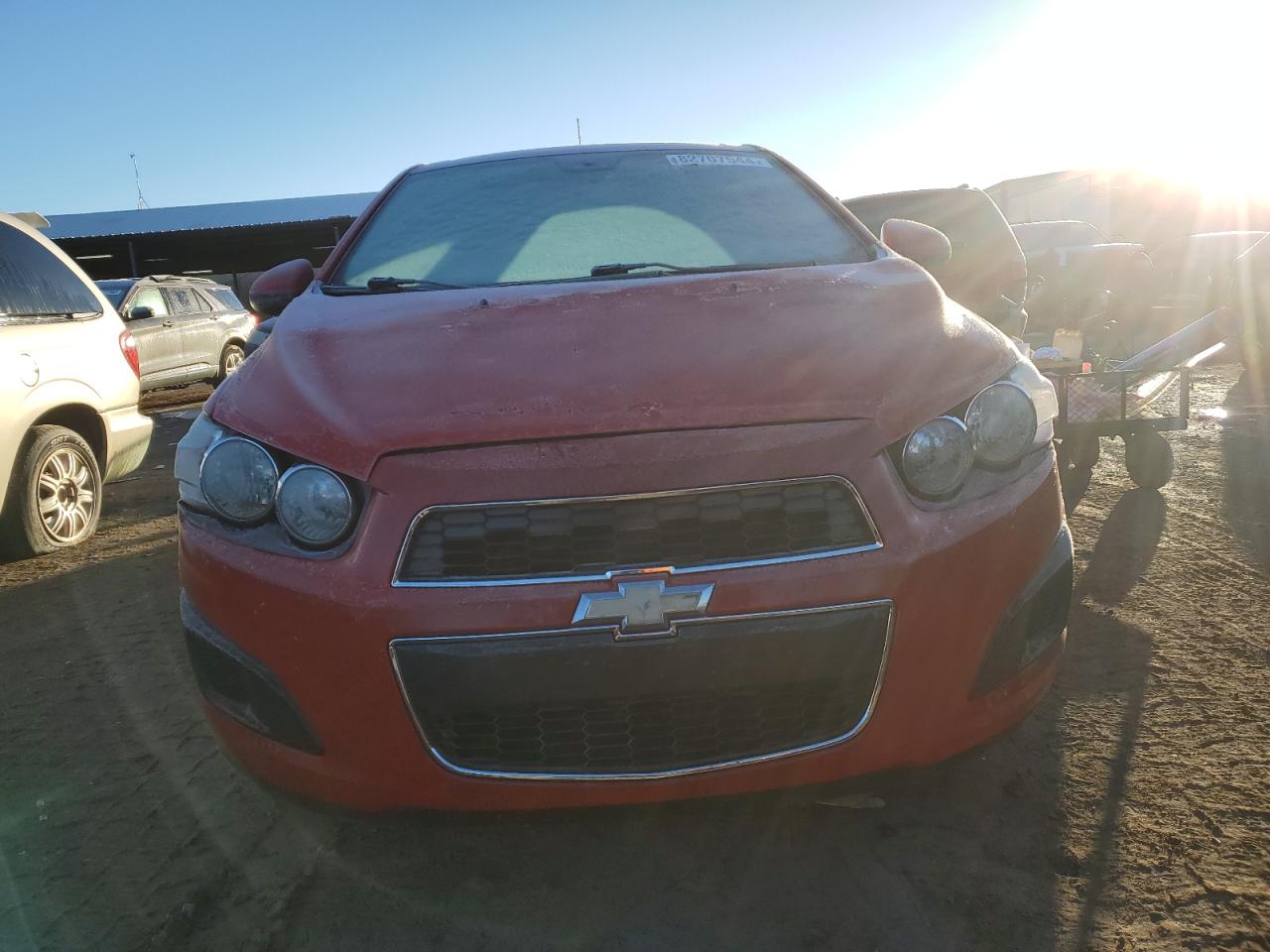 2012 Chevrolet Sonic VIN 1G1JB5SH9C4115300 Copart auction photo, rear end damage thumbnail 5