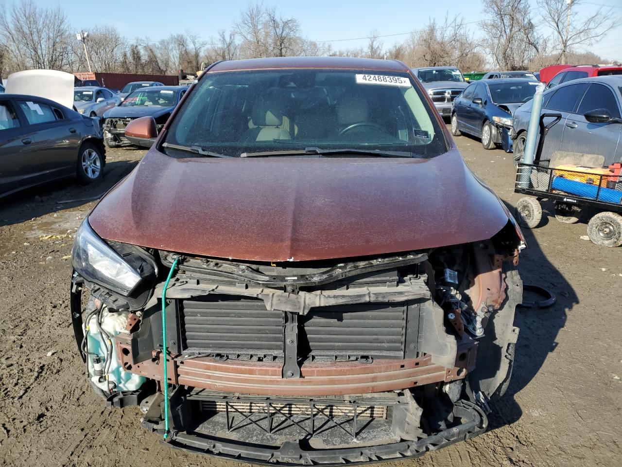 2021 Buick Encore VIN KL4MMBS27MB099419 Copart auction photo, front end damage thumbnail 5