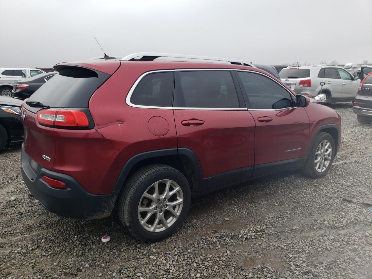 2014 Jeep Grand Cherokee VIN 1C4PJLCB3EW305345 Copart auction photo, front end damage thumbnail 3