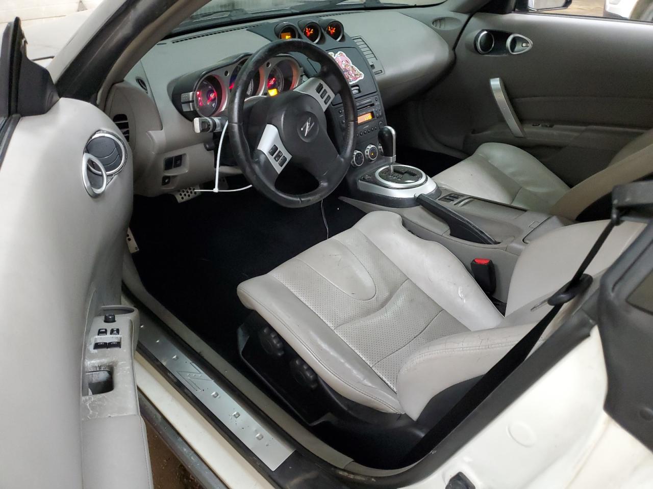 2007 Nissan 350Z VIN JN1BZ34D37M501595 Copart auction photo, front end / side damage thumbnail 8