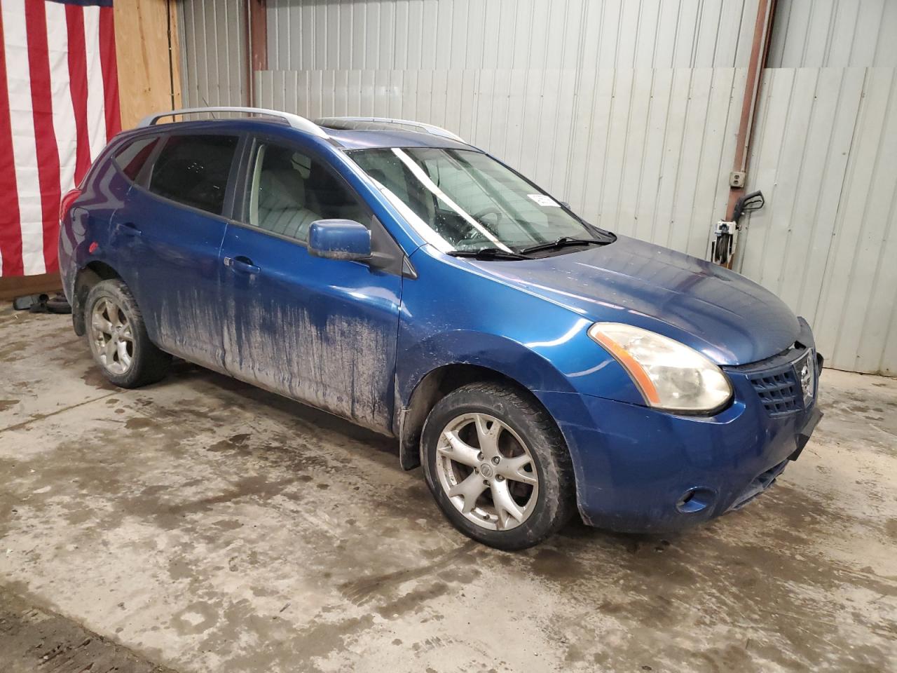 2008 Nissan Rogue VIN JN8AS58V48W102801 Copart auction photo, front end damage thumbnail 4