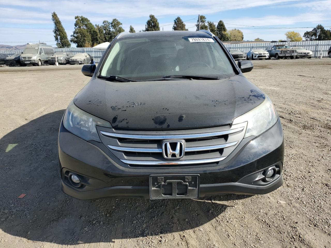 2013 Honda CR-V VIN 2HKRM4H79DH620164 Copart auction photo, side damage thumbnail 5
