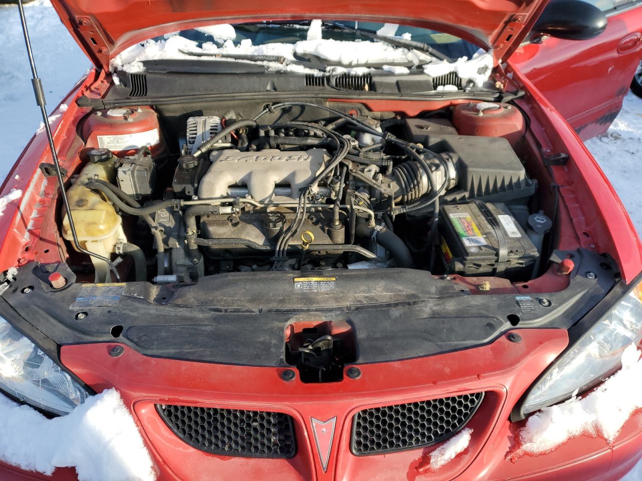 2004 Pontiac Grand AM VIN 1G2NF52E44C103277 Copart auction photo, rear end damage thumbnail 11