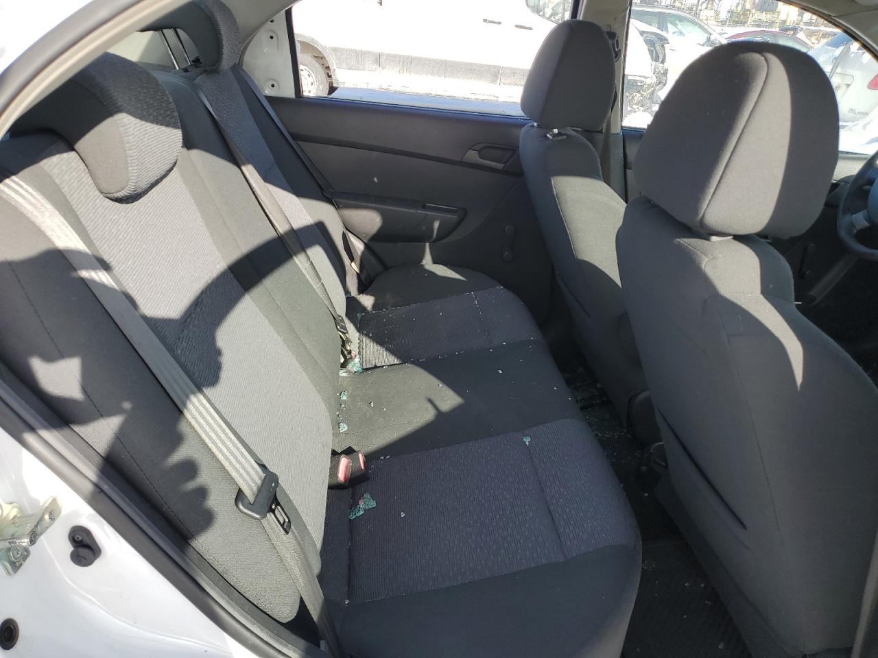2009 Chevrolet Aveo VIN 3G1TV55E49L122336 Copart auction photo, rear end / side damage thumbnail 10