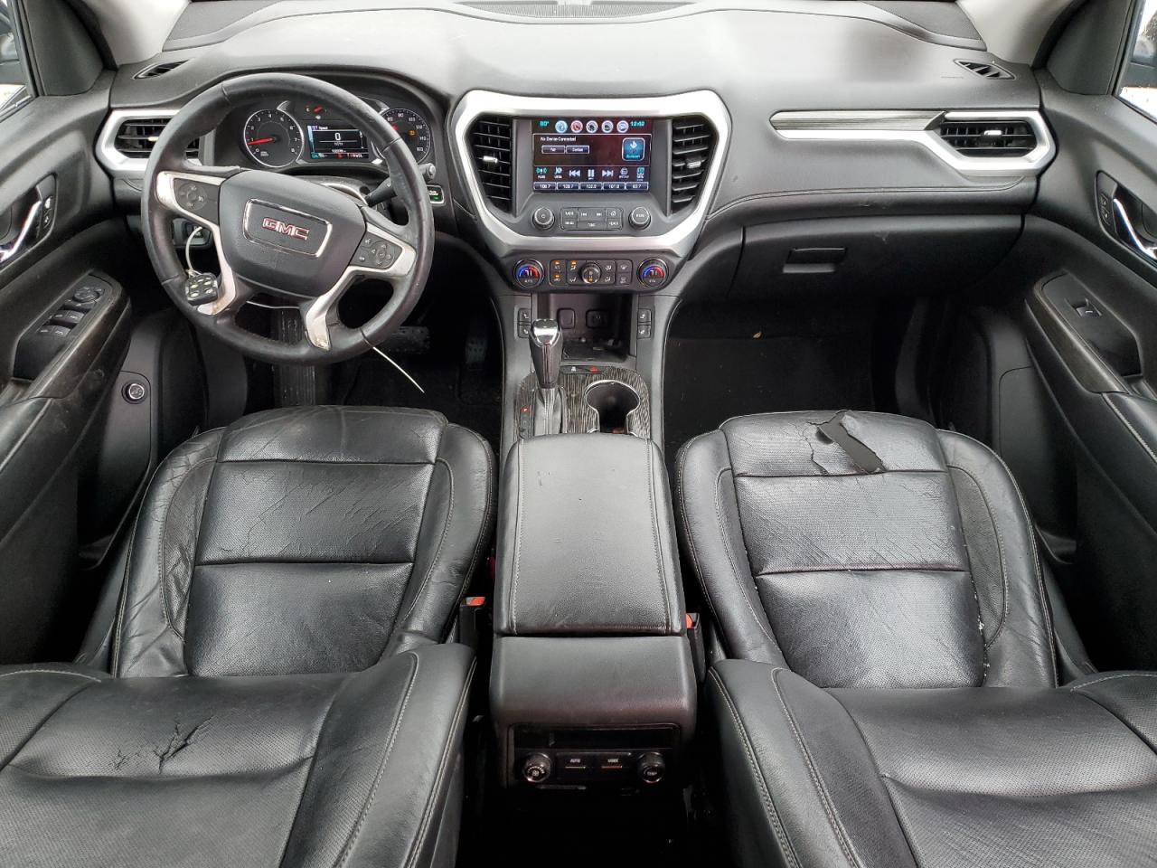 2017 GMC Acadia VIN 1GKKNMLS9HZ196644 Copart auction photo, front end / undercarriage damage thumbnail 8