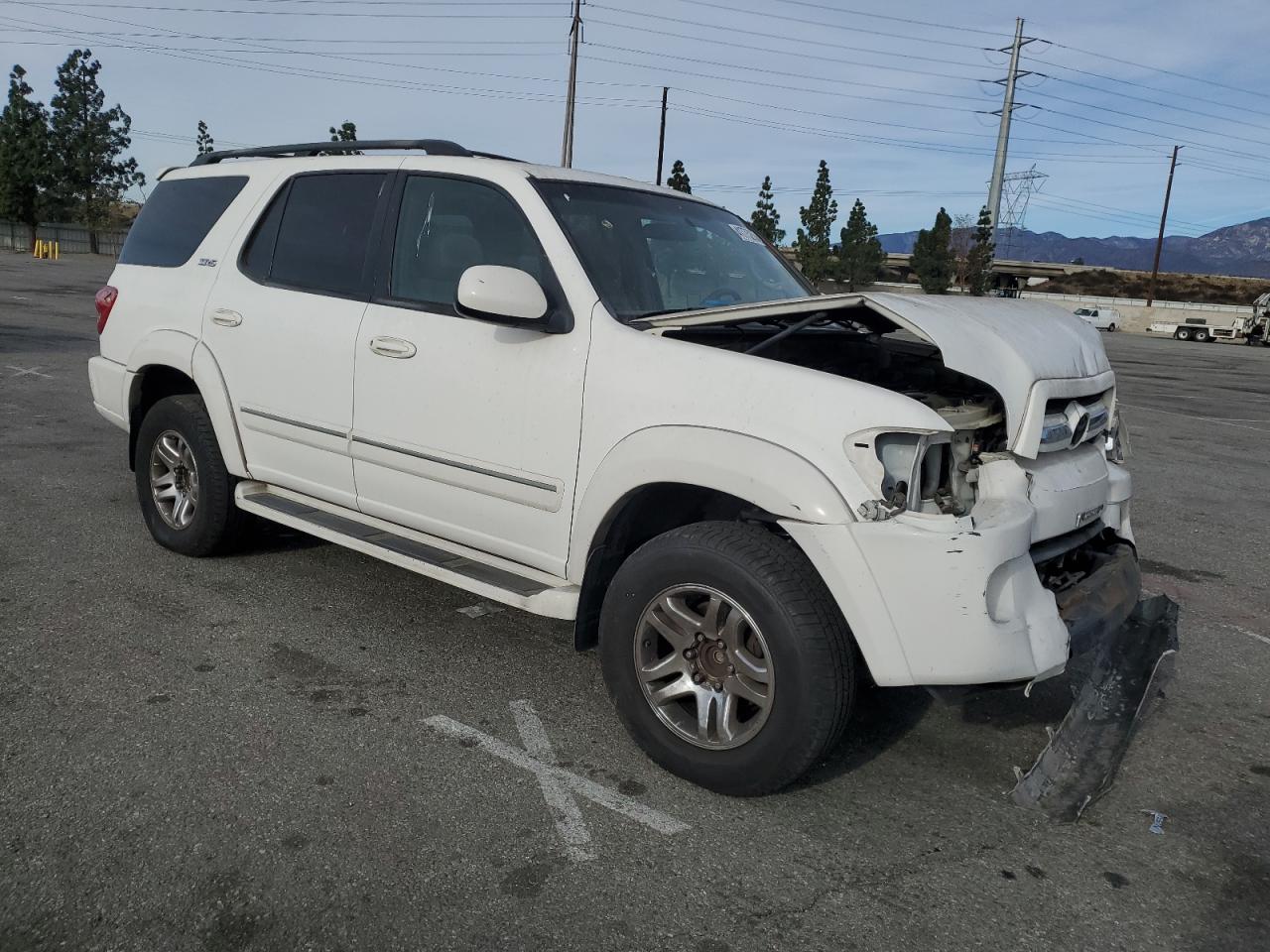 2006 Toyota Sequoia VIN 5TDZT34A76S271193 Copart auction photo, front end damage thumbnail 4