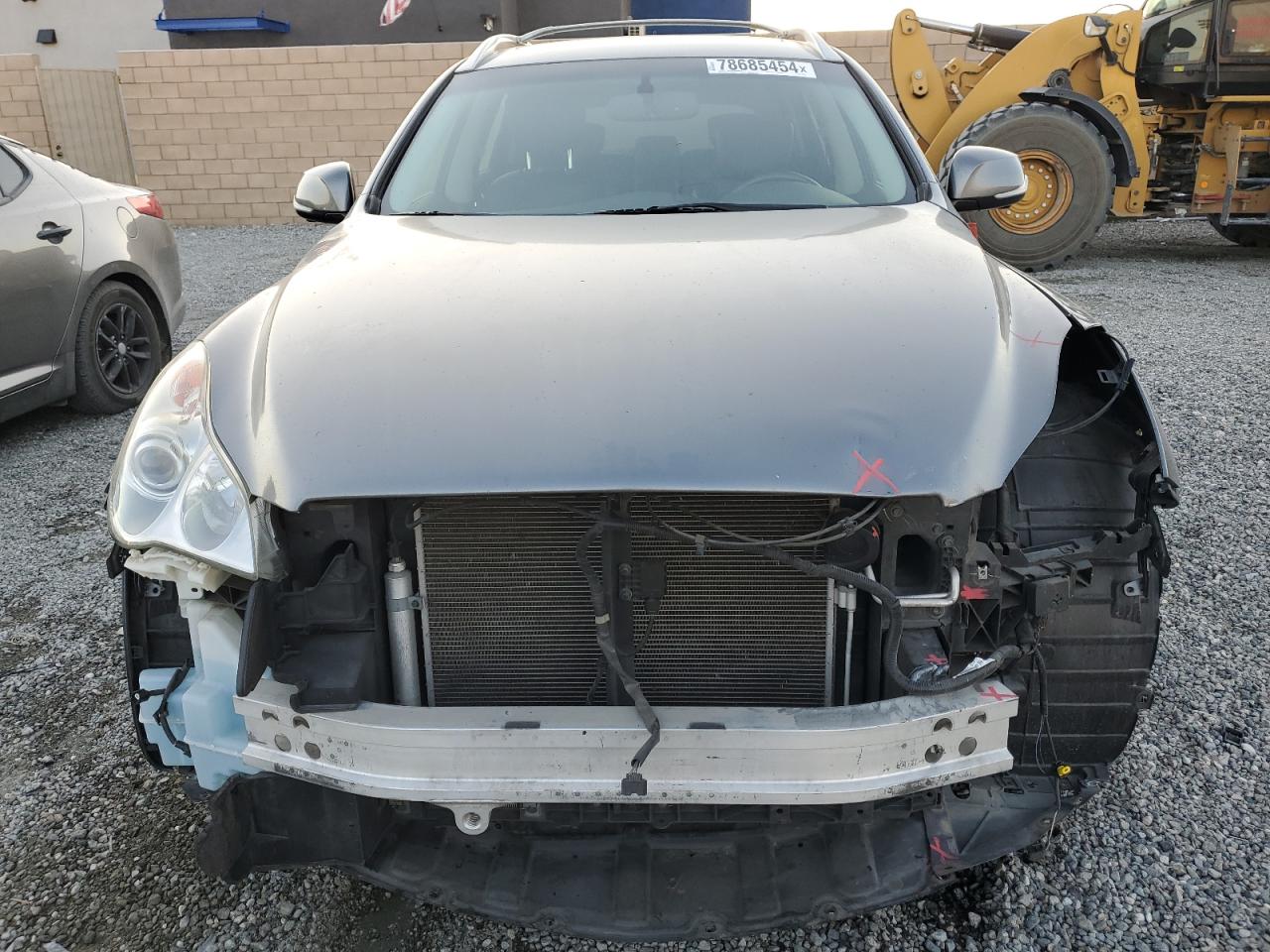2017 Infiniti QX50 VIN JN1BJ0RP3HM384806 Copart auction photo, front end damage thumbnail 5