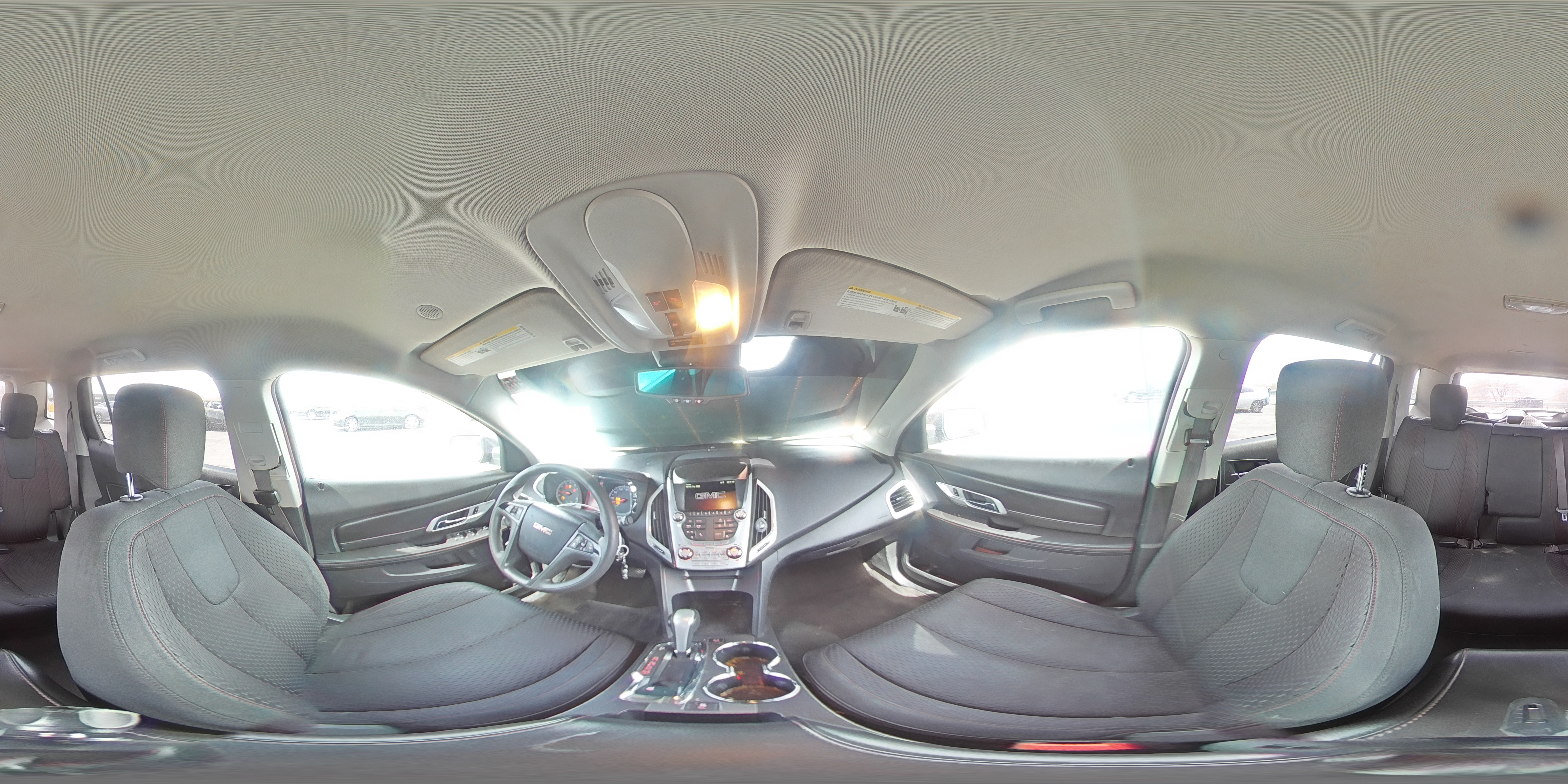 2014 GMC Terrain VIN 2GKALMEK7E6379076 Copart auction photo, front end / side damage thumbnail 14