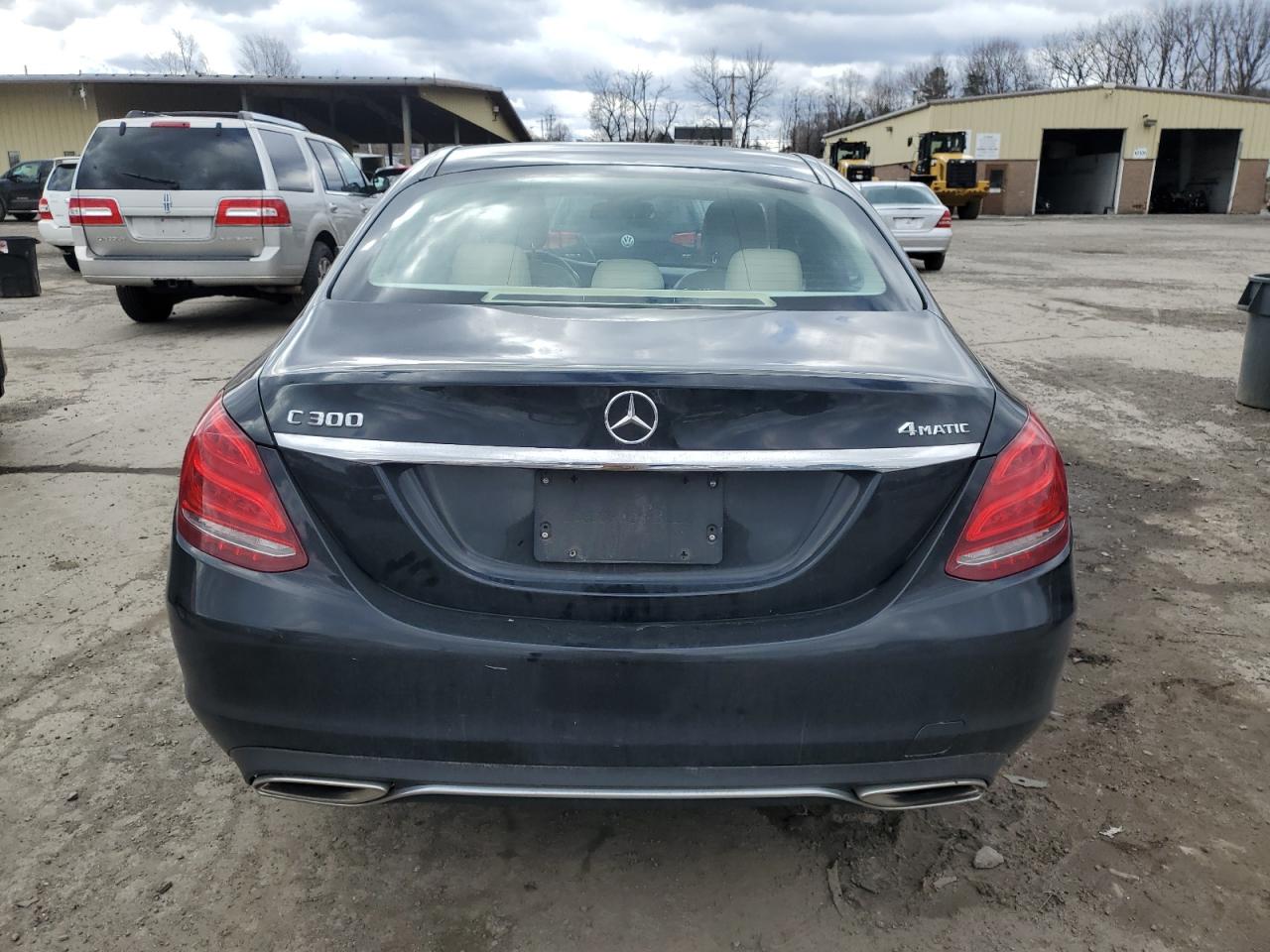 2015 Mercedes-Benz C-klasse VIN 55SWF4KB3FU029144 Copart auction photo, water/flood / all over damage thumbnail 6