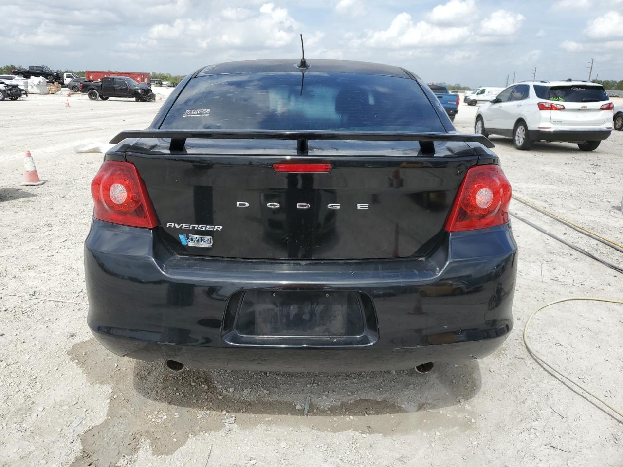 2012 Dodge Avenger VIN 1C3CDZAG1CN270965 Copart auction photo, front end damage thumbnail 6