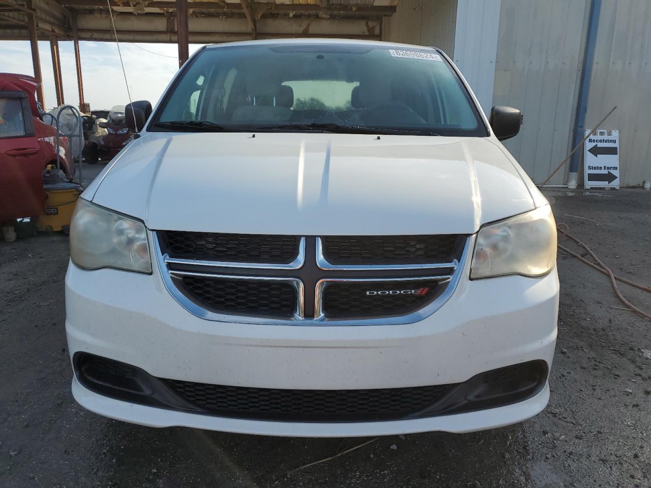 2013 Dodge Caravan VIN 2C4RDGBG0DR598617 Copart auction photo, rear end damage thumbnail 5