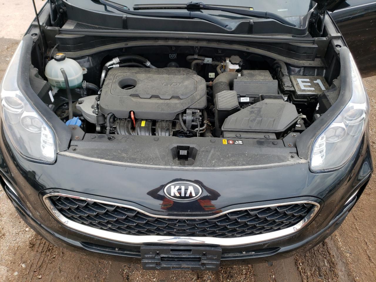 2020 KIA Sportage VIN KNDPMCAC2L7697860 Copart auction photo, vandalism damage thumbnail 12