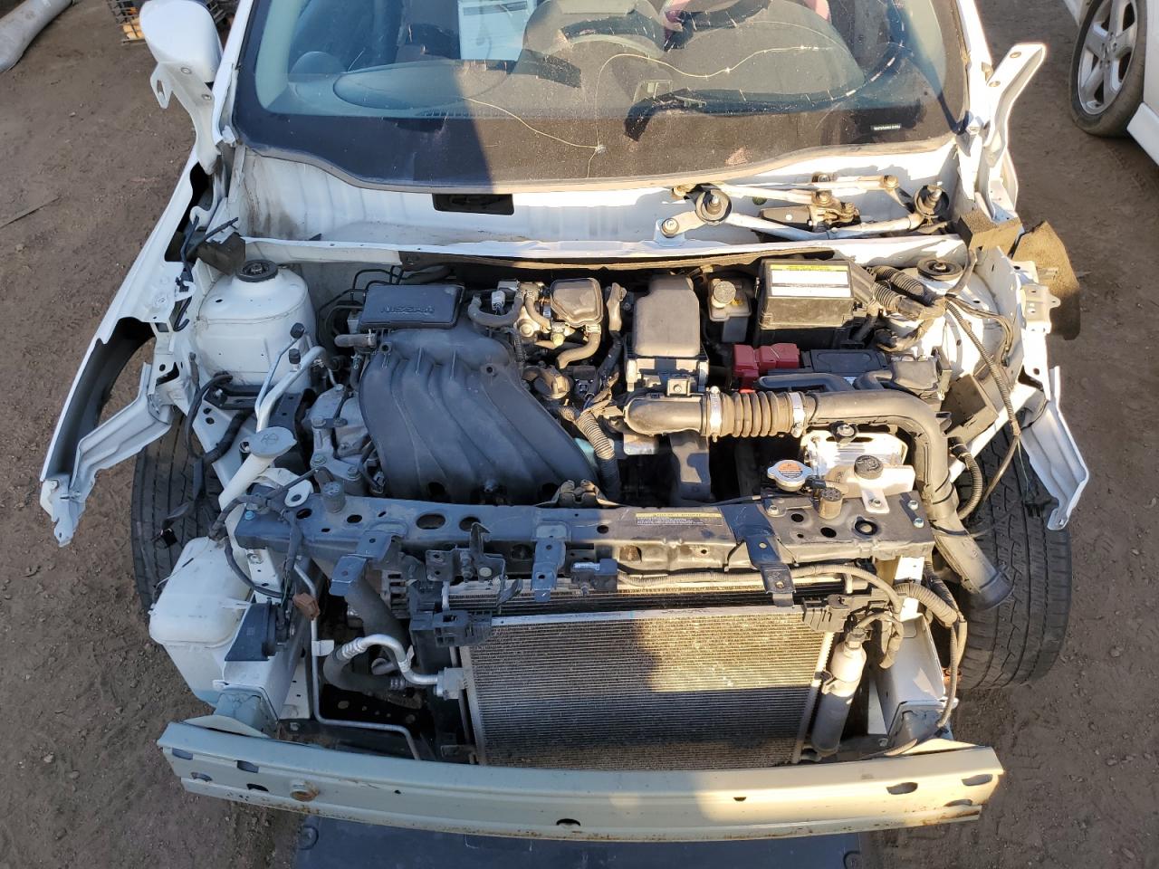 2019 Nissan Versa VIN 3N1CN7AP9KL852584 Copart auction photo, front end damage thumbnail 11
