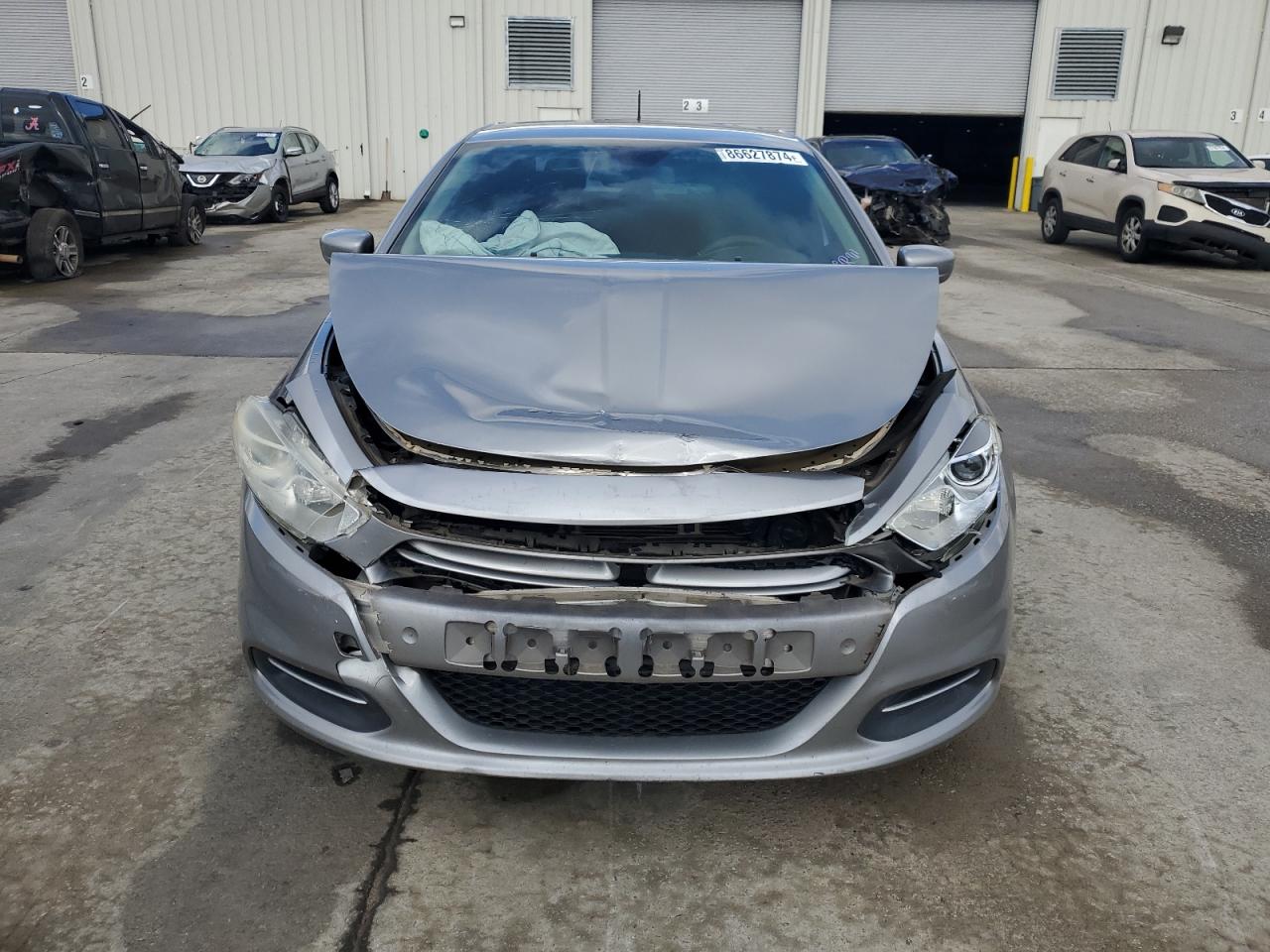 2015 Dodge Dart VIN 1C3CDFAA8FD405928 Copart auction photo, front end damage thumbnail 5
