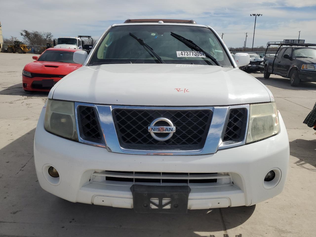 2010 Nissan Pathfinder VIN 5N1AR1NN8AC617355 Copart auction photo, rear end damage thumbnail 5