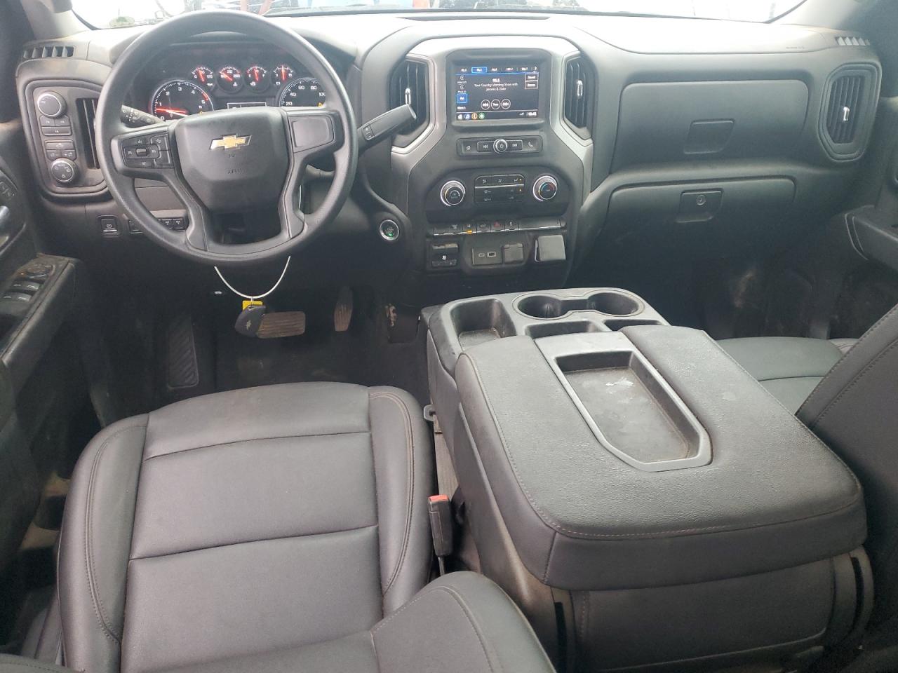 2024 Chevrolet Silverado VIN 1GC4YSEY8RF271077 Copart auction photo, side damage thumbnail 8