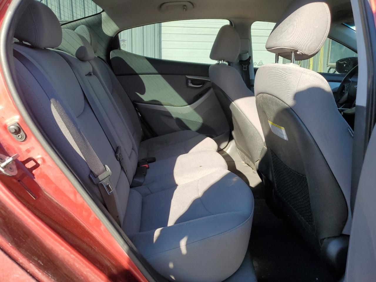 2014 Hyundai Elantra VIN 5NPDH4AE1EH536428 Copart auction photo, front end damage thumbnail 10