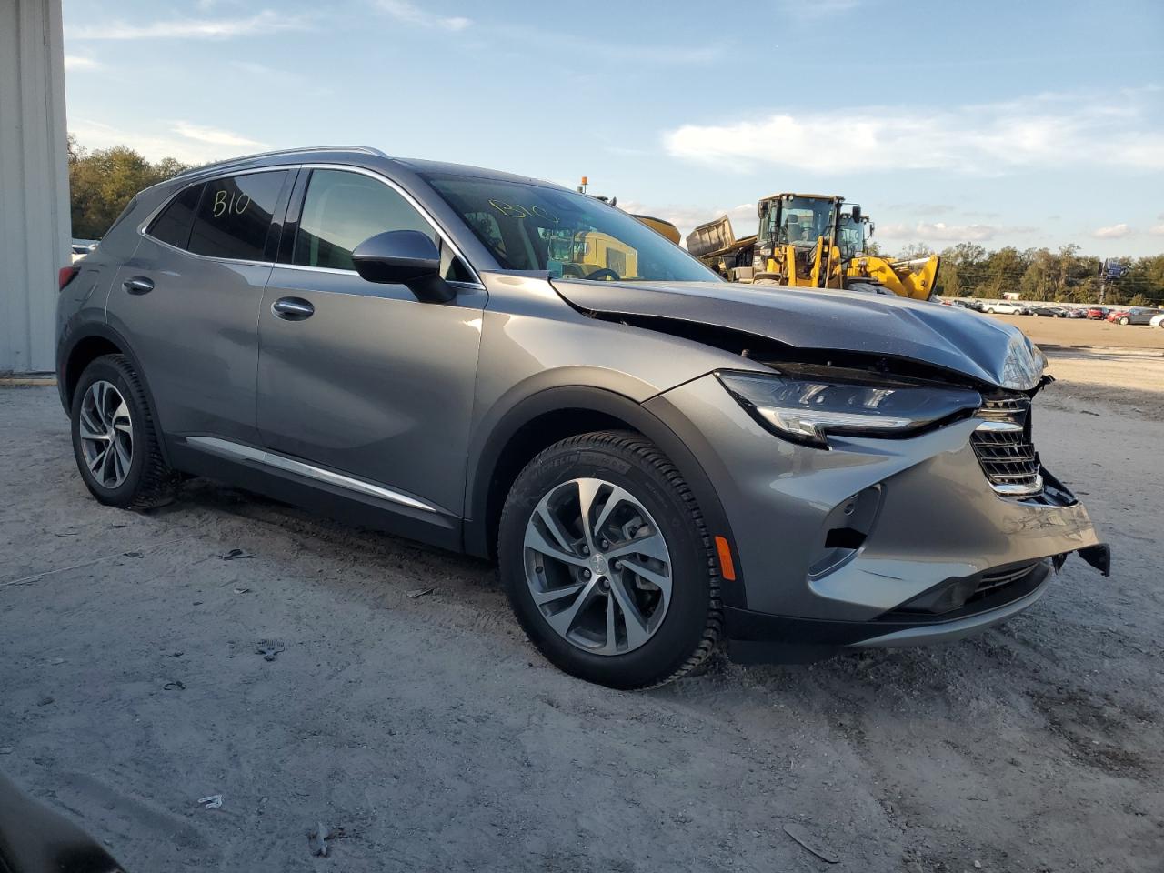 2021 Buick Envision VIN LRBFZNR41MD074608 Copart auction photo, front end damage thumbnail 4